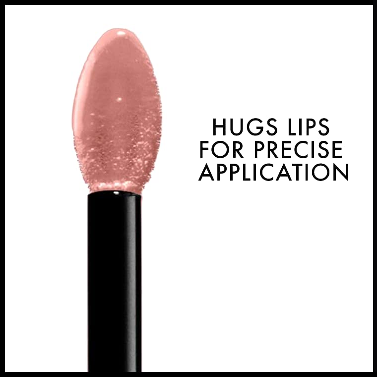 NYX Professional Makeup Lip Lingerie XXL Smooth Matte Liquid Lipstick, 16hr Longwear, Peach Flirt, 0.13 fl oz