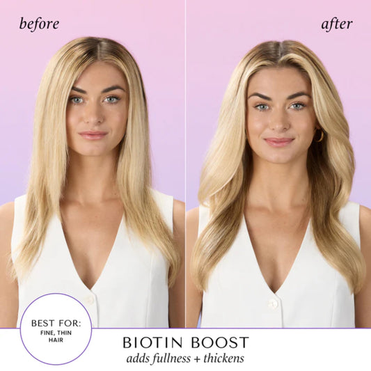 HASK Biotin Boost Thickening Clay Hair Mask for all hair types, color safe, gluten free, sulfate free, paraben free, 6 Oz