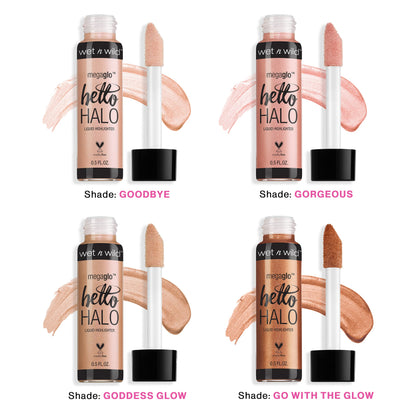wet n wild MegaGlo Hello Halo Liquid Highlighter, Guilded Glow