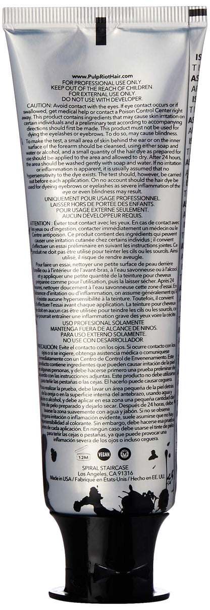 Pulp Riot Semi Permanent Unisex Hair Color, Absinthe Green - 4oz