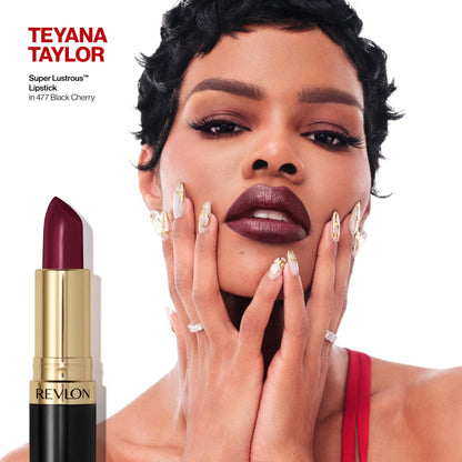 Revlon Super Lustrous Creme Lipstick, Creamy Formula, 720 Fire & Ice, 0.15 oz