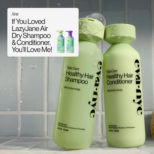 Eva NYC Lazy Jane Air Dry Shampoo, Natural Texture and Frizz Control , 8.8 fl oz
