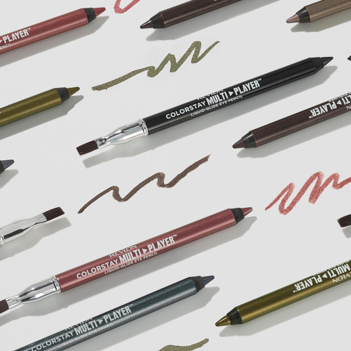Revlon ColorStay Multiplayer Liquid-Glide Eye Pencil, Waterproof Eye Liner, 406 Queen of Hearts, 0.03 oz