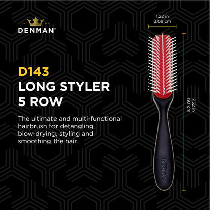 Denman Curly Hair Brush D143 -New, Box slightly  damaged