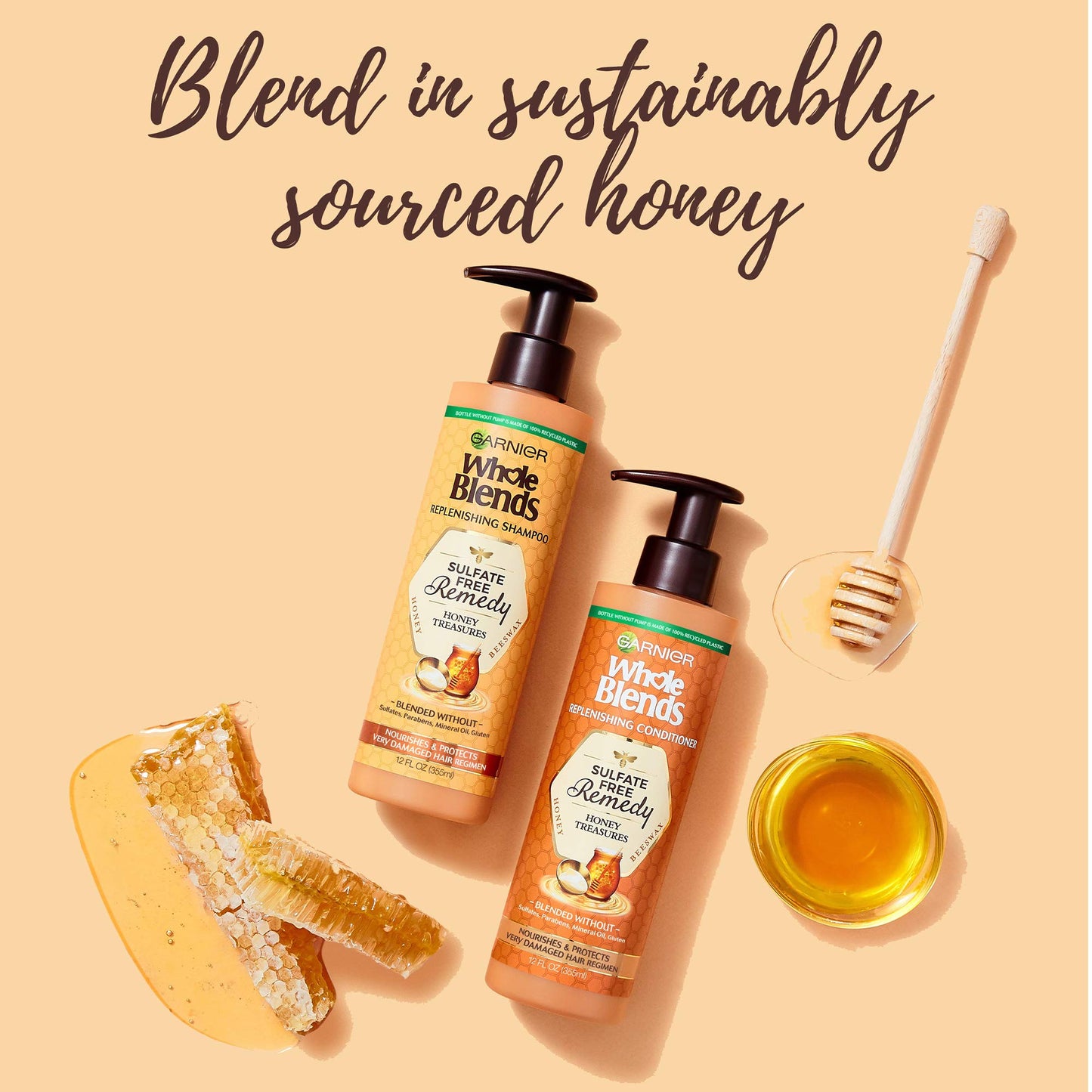 Whole Blends Sulfate Free Remedy Honey Treasures Conditioner
