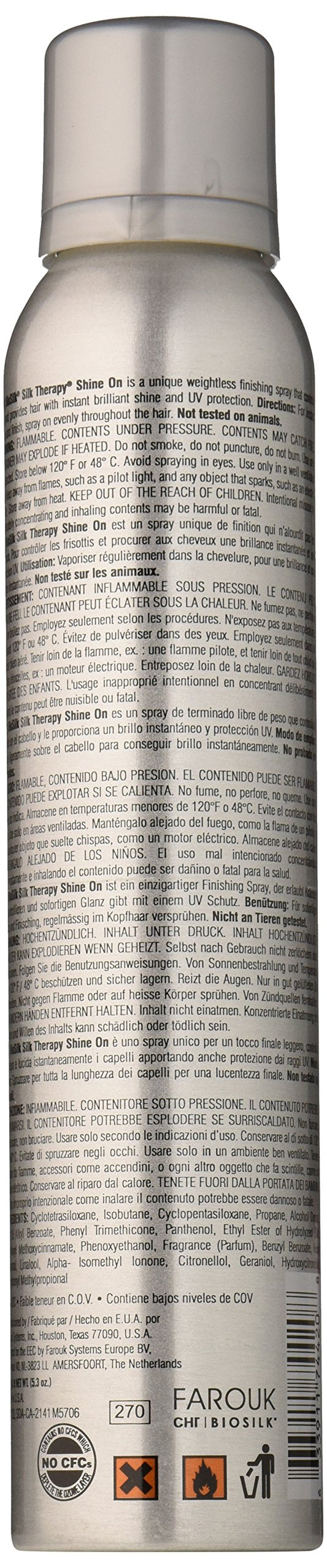 Biosilk Shine On, 5.34 oz