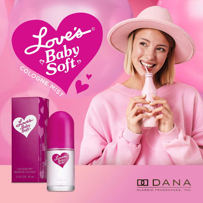 Dana Love’s Baby Soft 1.5oz Women's Eau de Cologne