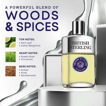 Dana British Sterling 3.8oz Men's Eau de Cologne