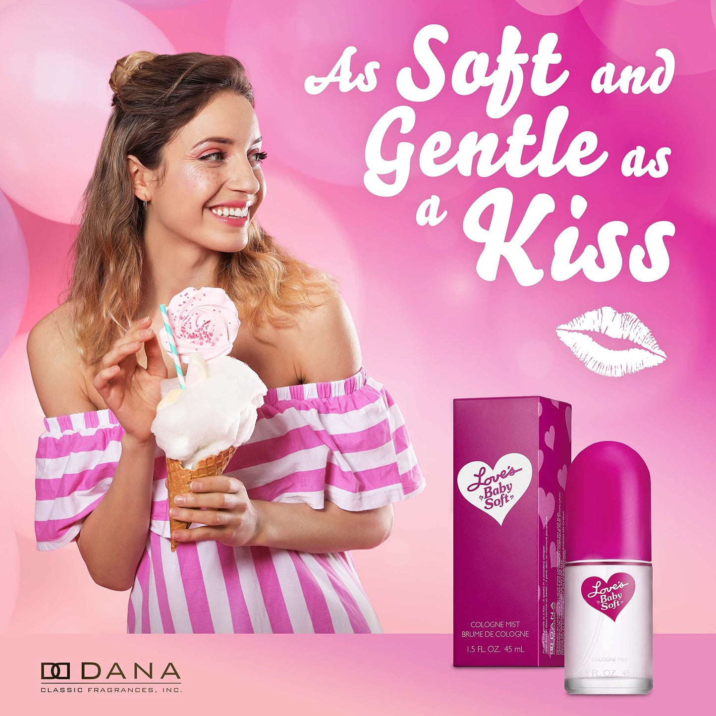 Dana Love’s Baby Soft 1.5oz Women's Eau de Cologne