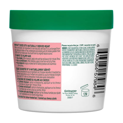 Garnier Fructis Plumping Treat 3-in-1 Hair Mask, 3.4 fl oz