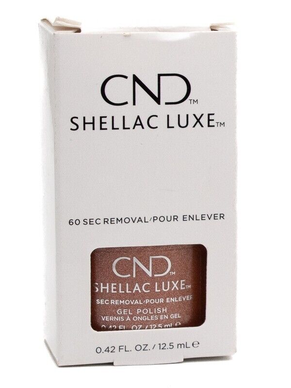 CND Shellac Luxe Gel Nail Polish, 60 Second Removal, 300 Chandelier .42 fl oz