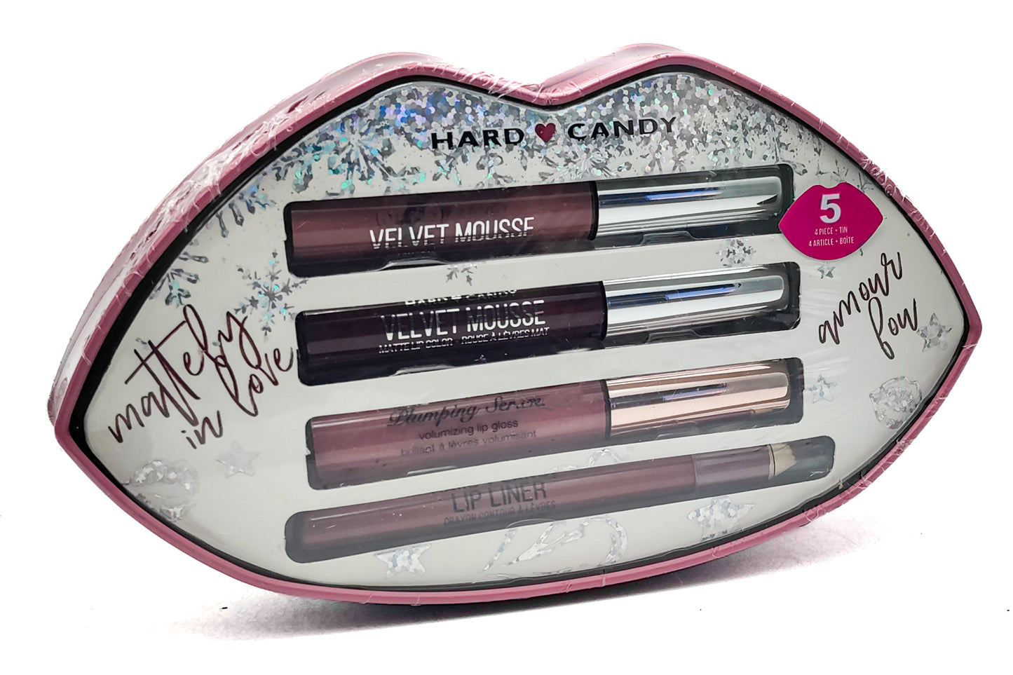 Hard Candy MATTELY IN LOVE 5pc Lipcolor Set
