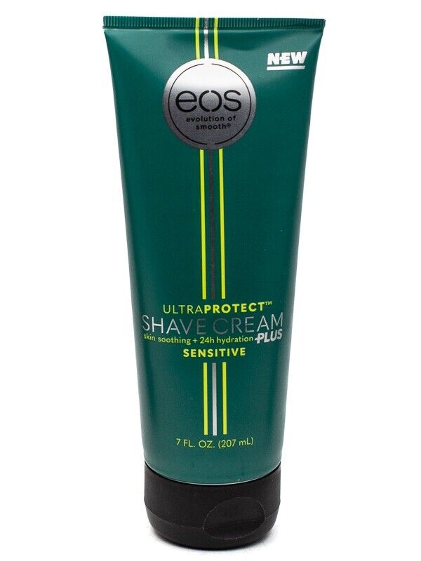 eos UltraProtect SHAVE CREAM Skin Soothing + 24hr Hydration, Sensitive  7 fl oz