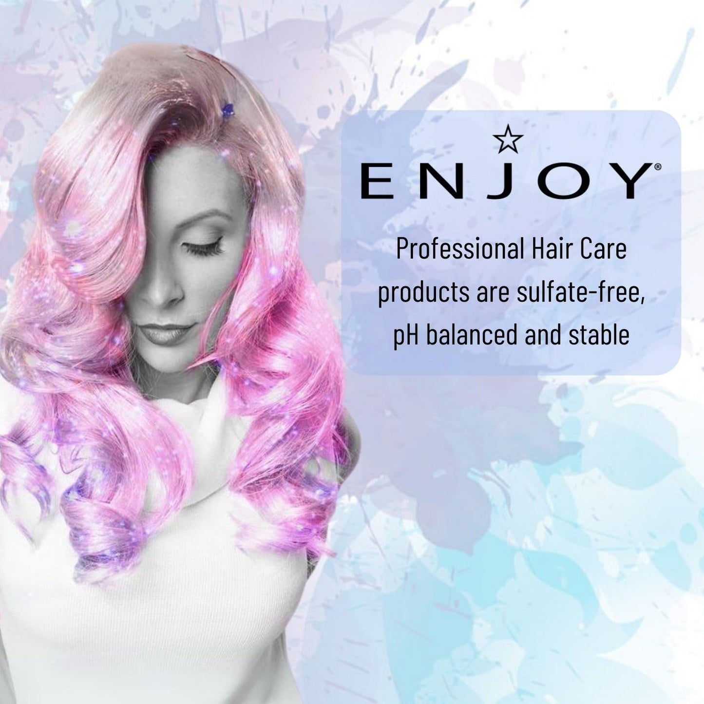 Enjoy INTENSIVE RECONSTRUCTING SPRAY, Color Holding Forumula  10.1 fl oz