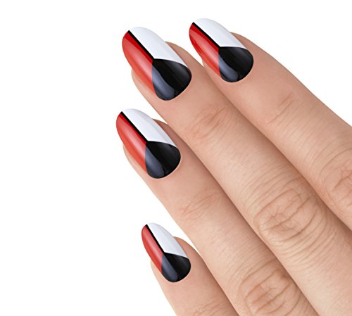 Elegant Touch Drama Queen: 24 Pack Nails 10 Sizes, Glue, Buffer
