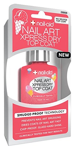 nail-aid NAIL ART Xpress Dry No Smudge Top Coat 08868  .55 fl oz