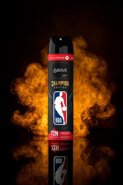 ABOVE NBA MEN WOOD BREEZE ANTIPERSPIRANT DEODORANT 72H SPRAY