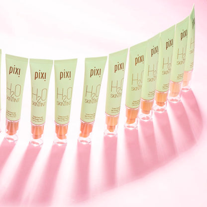PIXI by Petra H2O Skintint Foundation Tinted Face Gel Cinnamon 1.2 fl Oz/35ml