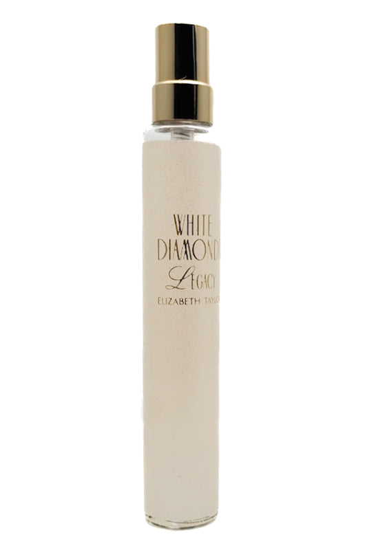 Elizabeth Taylor WHITE DIAMONDS LEGACY   Eau de Toilette Spray, New - No Box   .5 fl oz