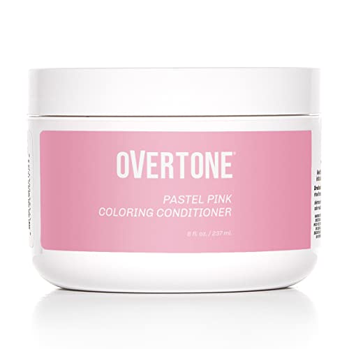 Overtone PASTEL PINK Coloring Conditioner For All Hair Types  8 fl oz