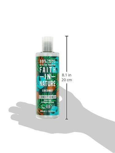 faith in nature COCONUT Conditioner for Normal to Dry Hair  13.5 fl oz