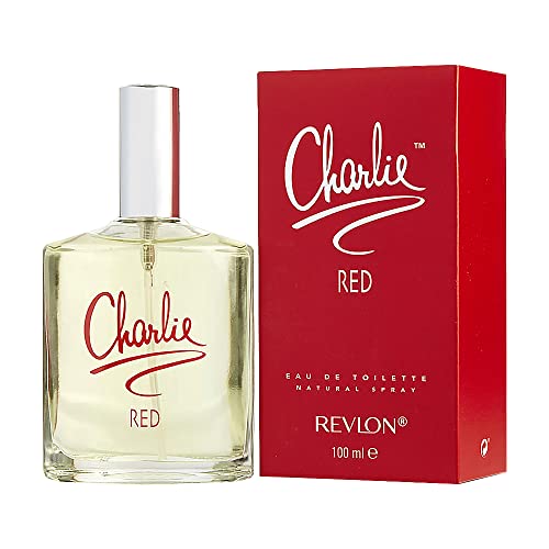 REVLON Charlie Eau De Toilette Spray for Women, Red, 3.4 Ounce