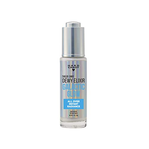 Hard Candy Sheer Envy Dewy Elixer GALACTIC GLOW, Instant Radiance Liquid Luminizer  1oz
