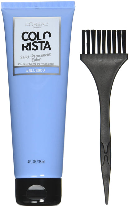 L'Oreal Paris Colorista Semi Permanent Hair Color, Light Bleached Blondes Blue