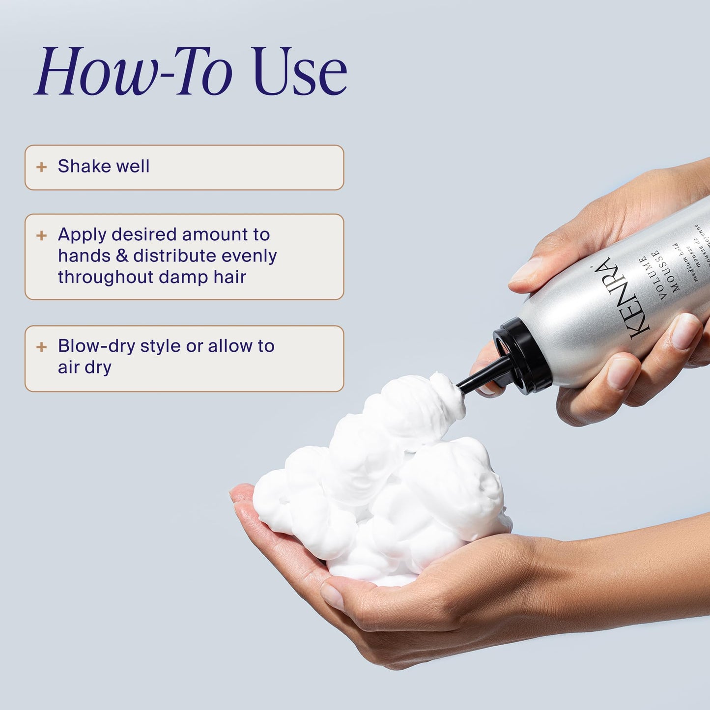 KENRA Volume Mousse Extra - Medium Hold Mousse 12 8 Oz