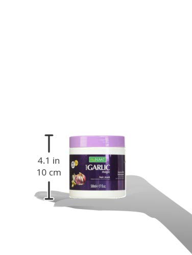 nuNAAT Garlic Magic Hair Mask, Intense Hydration for All Hair Types  17.6oz