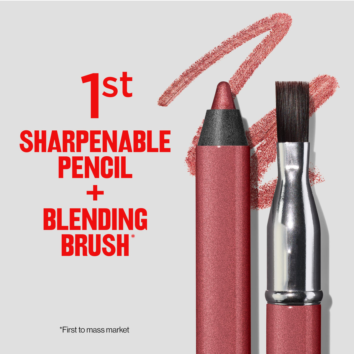 Revlon ColorStay Multiplayer Liquid-Glide Eye Pencil, Waterproof Eye Liner, 406 Queen of Hearts, 0.03 oz