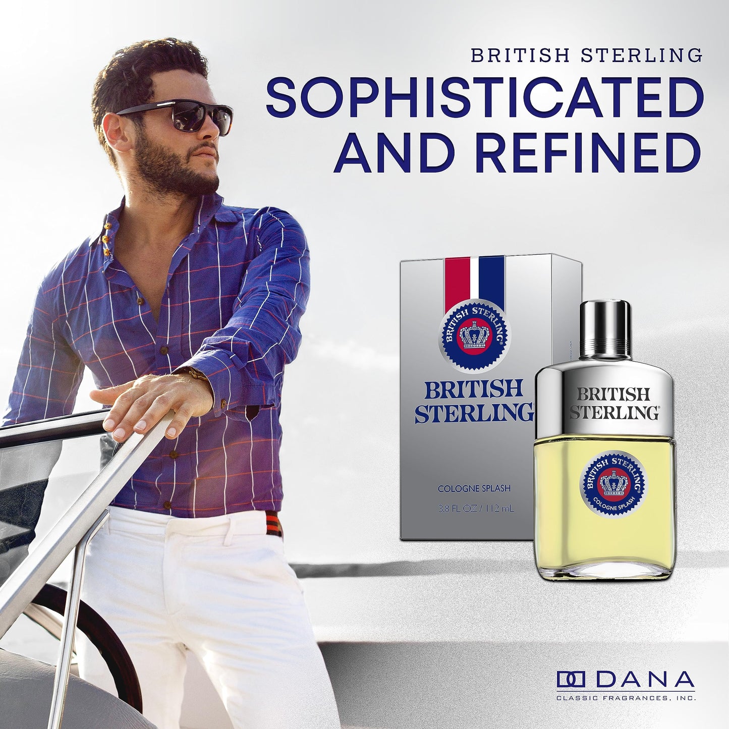 Dana British Sterling 3.8oz Men's Eau de Cologne