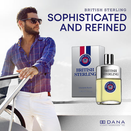 Dana British Sterling 3.8oz Men's Eau de Cologne