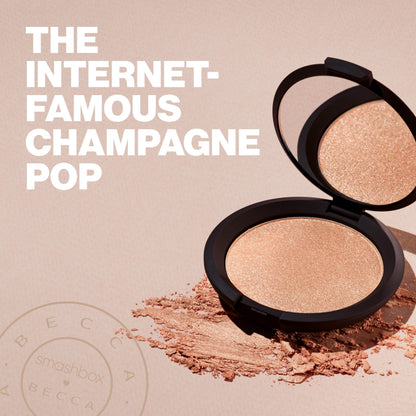 Smashbox X BECCA Shimmering Skin Perfector Pressed Highlighter | , 0.24 Ounce, Rose Quartz