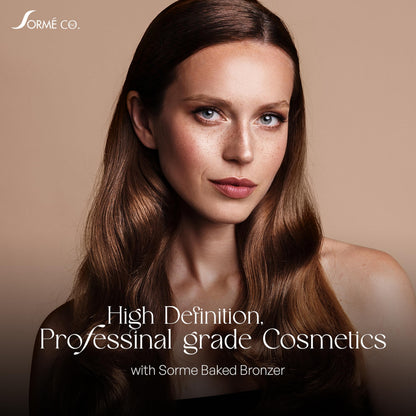 Sorme Cosmetics Baked Bronzer, True Bronzer 808  0.2 Ounce