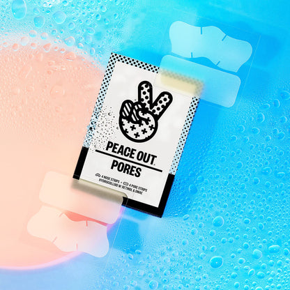 PEACE OUT Skincare Pore Minimizing Strips,