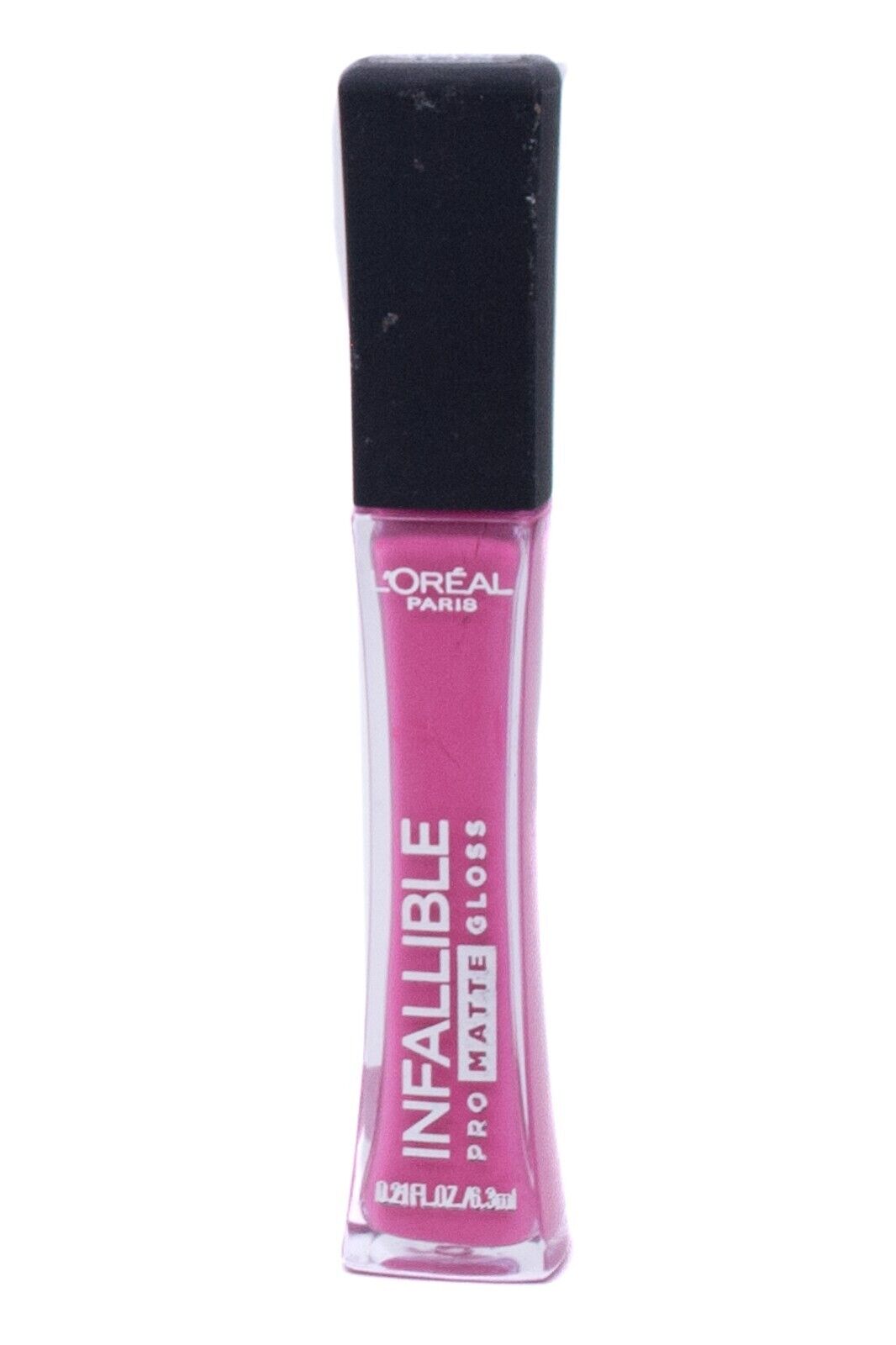 L'Oreal INFALLIBLE Pro Matte Gloss, 302 Fuchsia Amnesia .2 fl oz