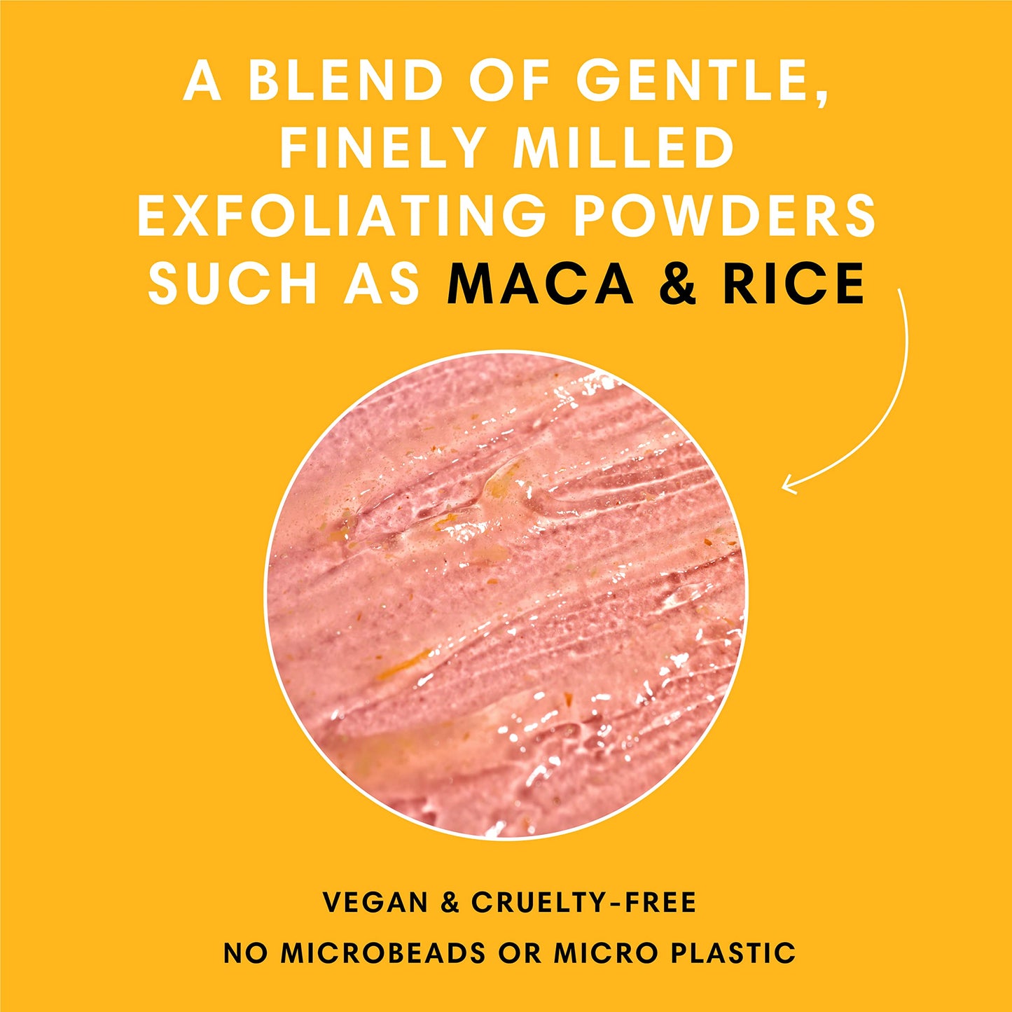 Sweet Chef Ginger + Vitamin C Powershot Polishing Mask - Brightening Face Mask for Dark Spots & Uneven Skin Tone + Maca, Rice Powders & AHA Face Exfoliant & Resurfacing Mask 3.4oz