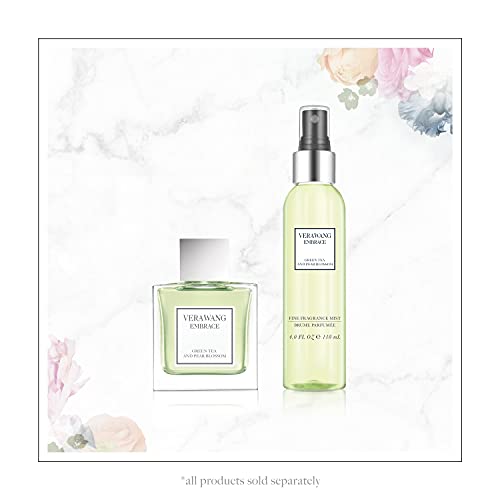 Vera Wang Embrace Eau de Toilette  Green Tea and Pear Blossom Spray for Women & 1 Fl Oz