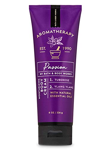 Bath and Body Works Aromatherapy Passion Tuberose Ylang Ylang Cream 8 Ounce