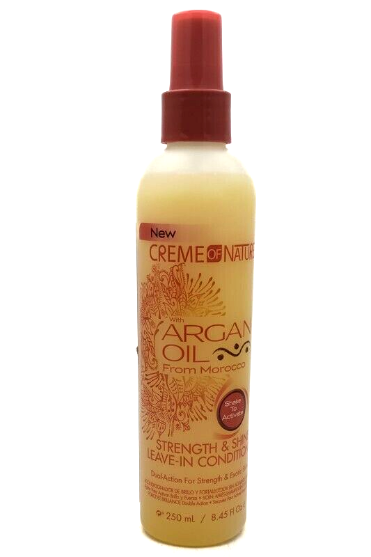 Creme of Nature ARGAN OIL from Morocco STREGNTH & SHINE Leave-In Conditioner