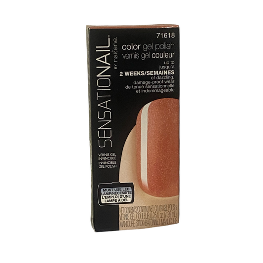 SensatioNail COLOR GEL POLISH.  Up to 2 Weeks of Dazzling Damage-Proof Wear, for use with LED lamp, Mi Amor  .25 fl oz