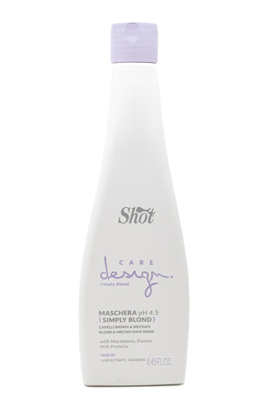 Shot CARE Design MASCHERA Simply Blonde Mask   8.45 fl oz