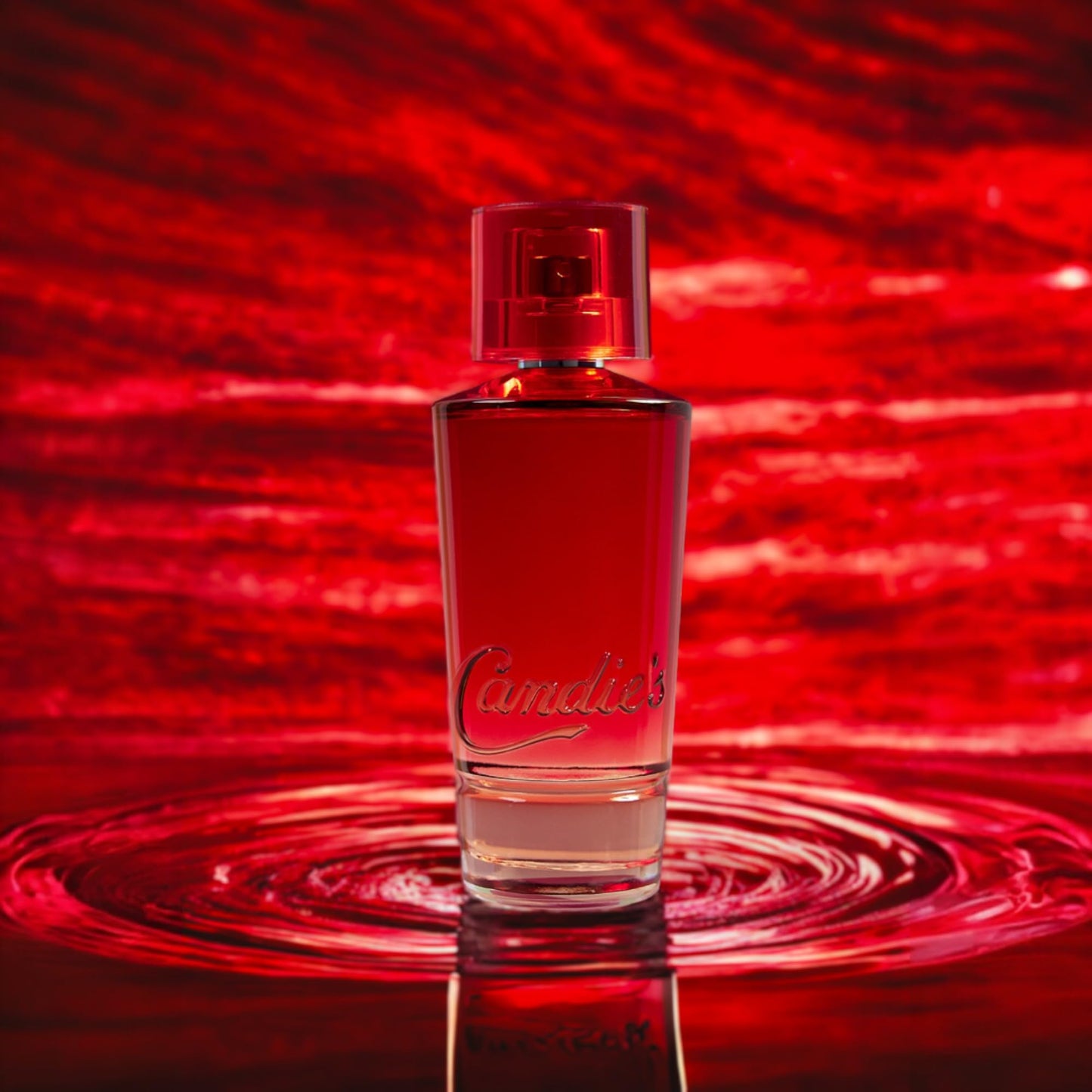 Candie's Red Eau De Toilette Spray Fragrance for Him, Spicy & Woody Cologne for Men, 3.4 fl oz, 1 Piece