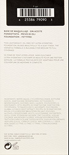 cargo OIL- FREE Foundation, 90  1.3 fl oz