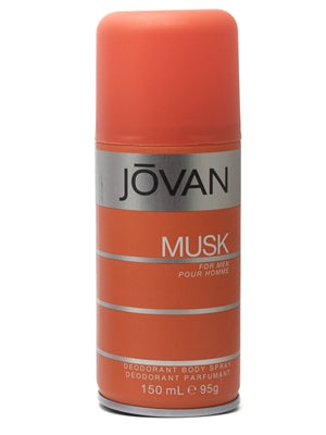 Jovan MUSK for Men Deodorant Body Spray  5 fl oz