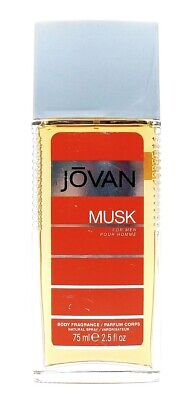 Jovan Musk for Men Body Fragrance 2.5 Fl Oz.