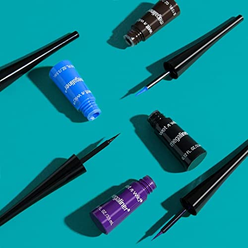 Wet n Wild  MEGALINER liquid Eyeliner, 874A Electric Purple   .12 fl oz