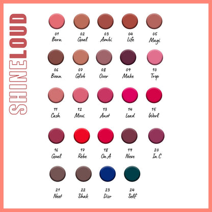 NYX Professional Makeup Shine Loud High Shine Lip Color - Disrupter