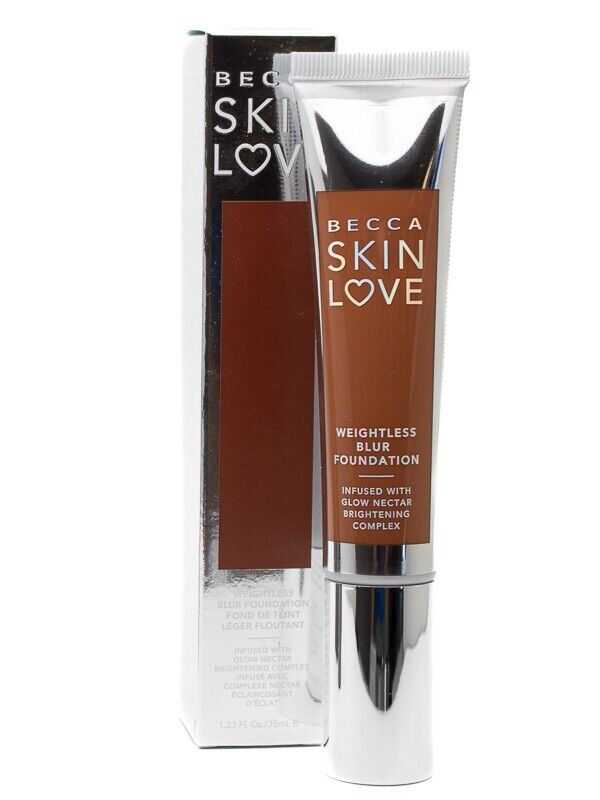 Becca Skin Love Weightless Blur Foundation WALNUT ~ full size NIB
